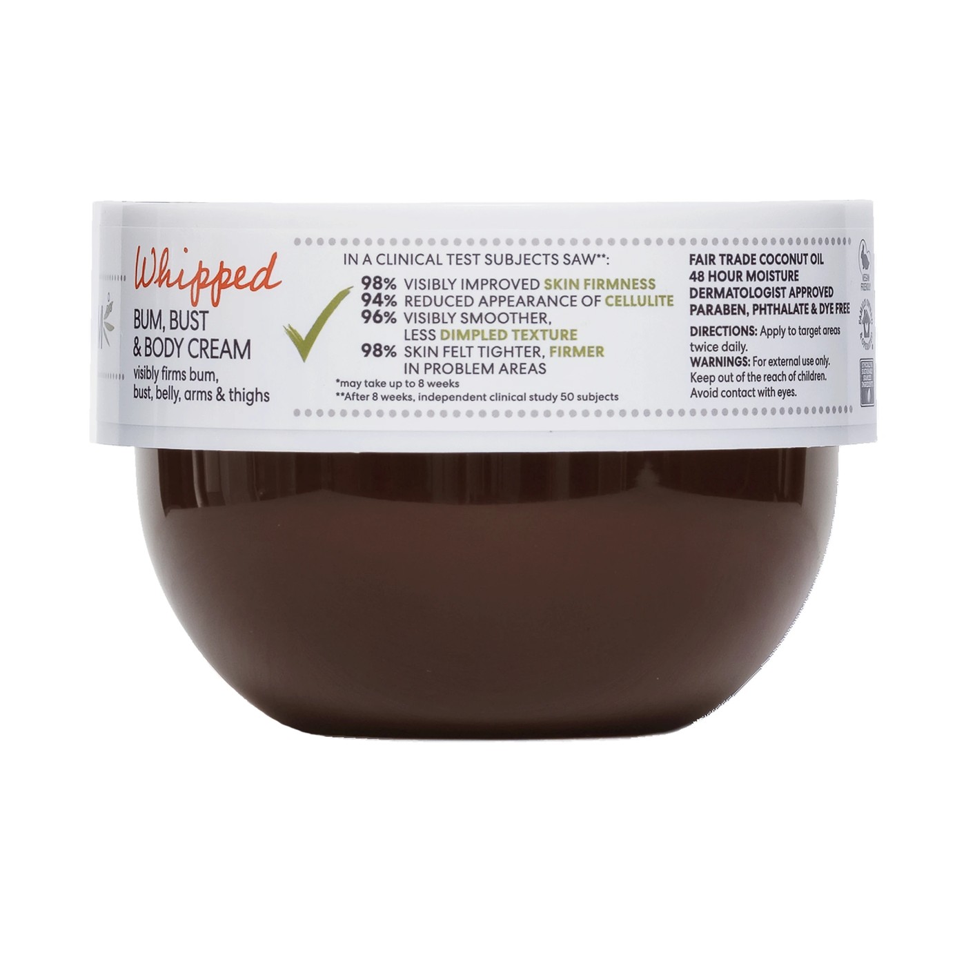 Palmers Coconut Oil Formula Brazilian Coco Whipped Bum, Bust and Body Cream 250g - Vitamin E 4 of 5