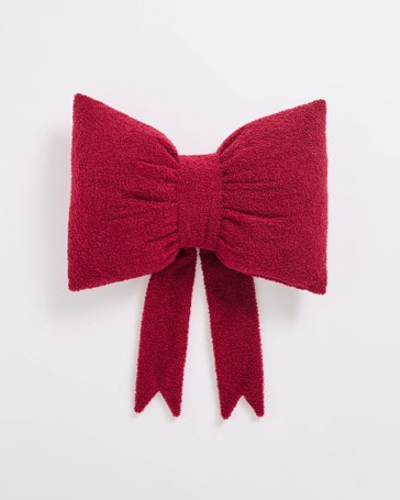 Christmas Bow Cushion