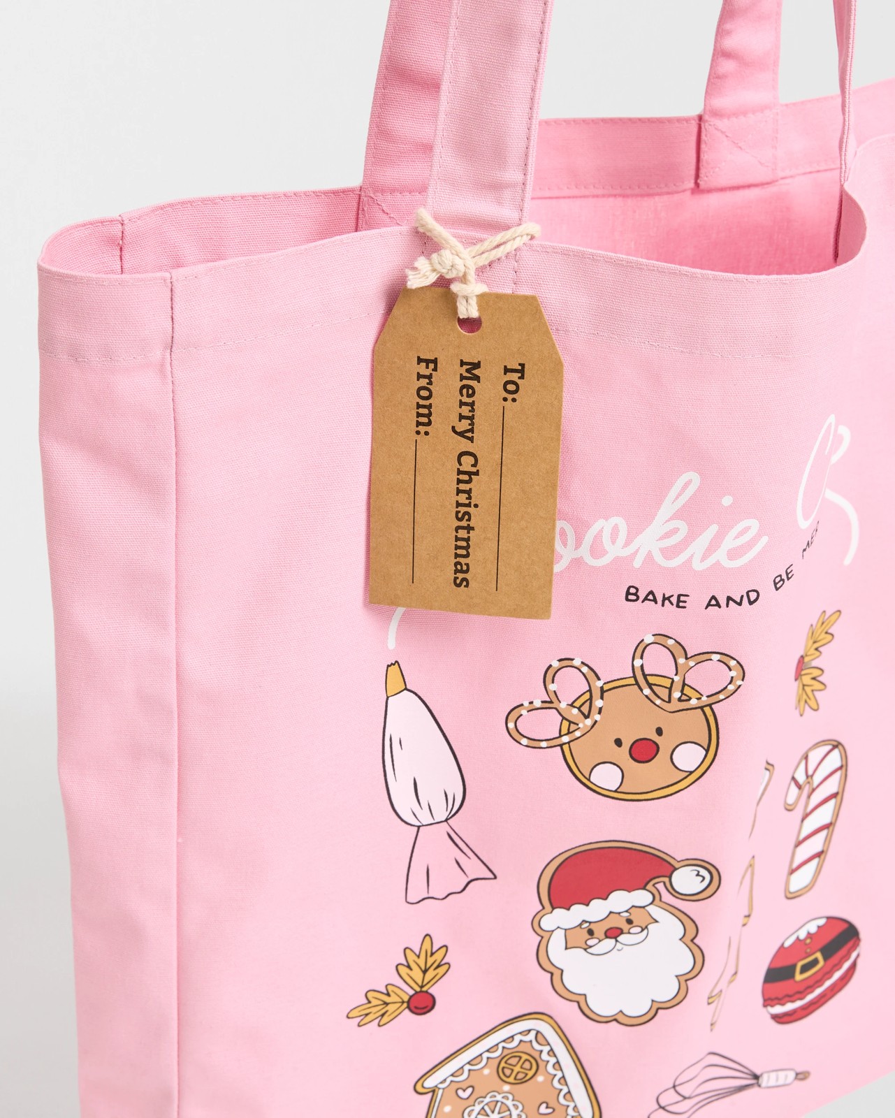 Cotton Cookie Crew Christmas Tote Bag 2 of 2