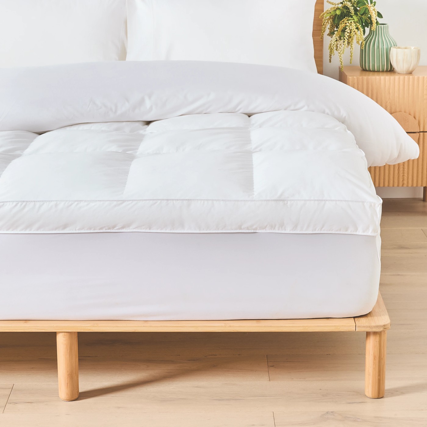 Anko 1500GSM Ball Fibre Mattress Topper 2 of 5