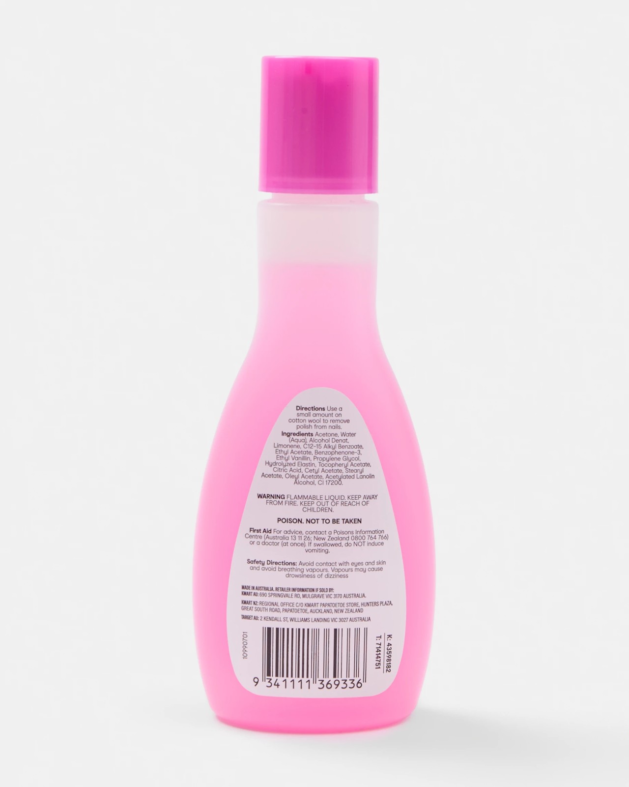 OXX Cosmetics Nail Polish Remover 125ml - Acetone 3 of 3