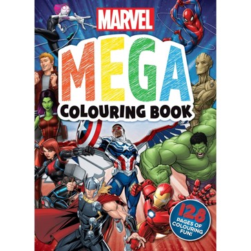 Marvel Mega Colouring Book