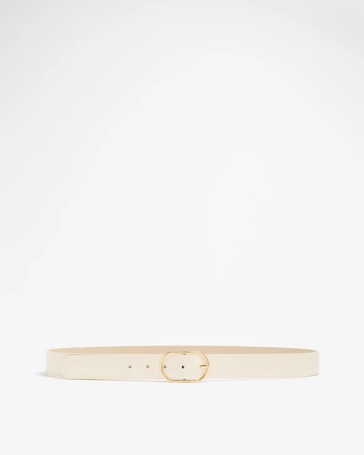 Oval Buckle Belt