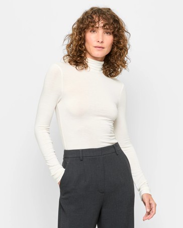 Long Sleeve Luxe Layering Skivvy - Preview