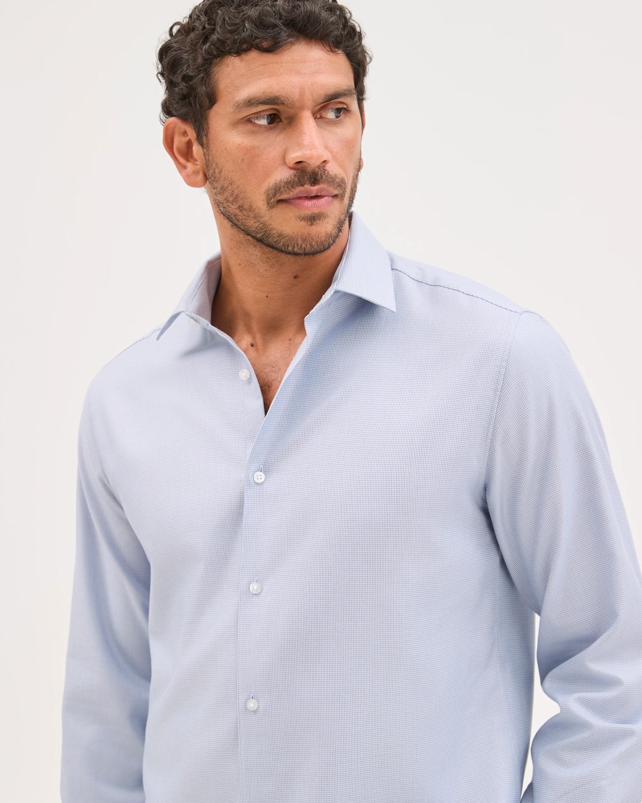 Preview Australian Cotton Micro Geo Print Shirt 5 of 5