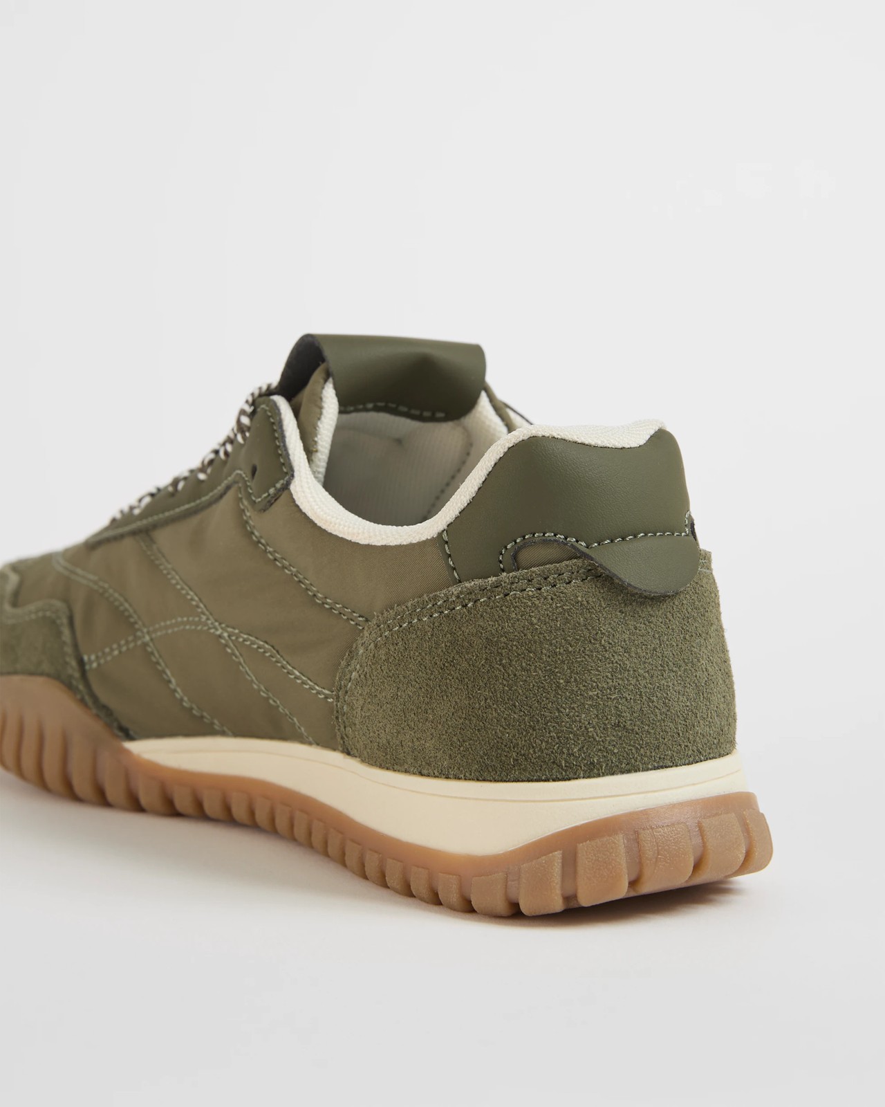 Nylon Retro Sneakers - Rita - Pine Green 3 of 3