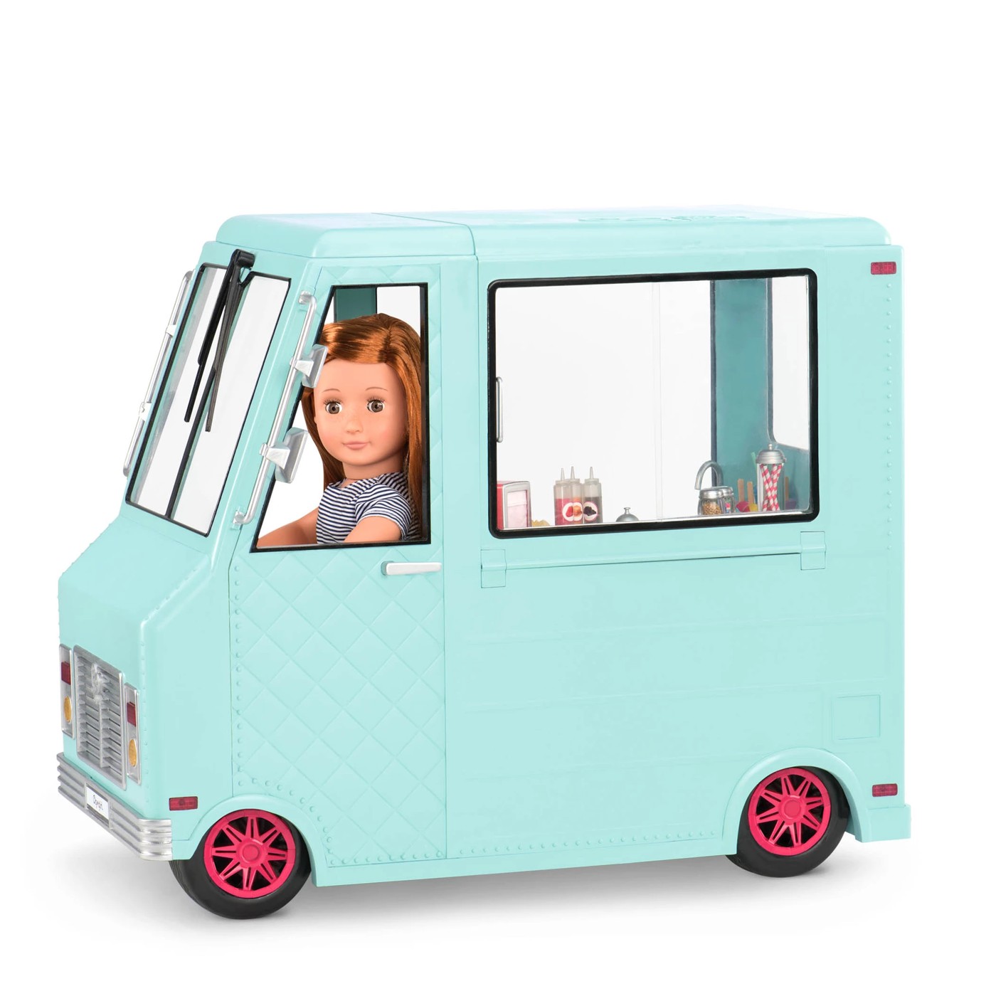 American Girl's Joss, Gets A Sweet Surf Van. — Girl Is NOT A 4