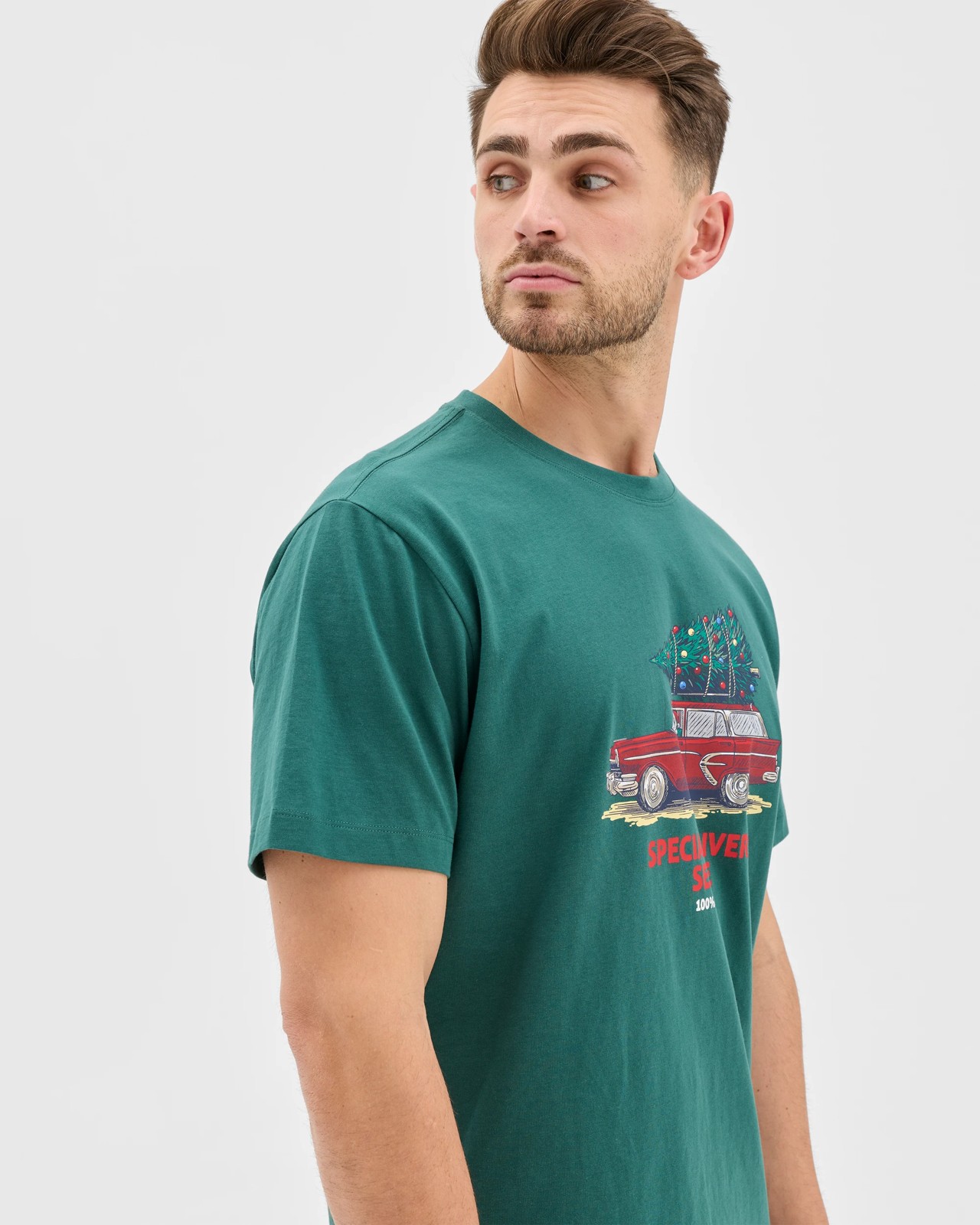 Australian Cotton Relaxed Fit Christmas T-Shirt 5 of 5