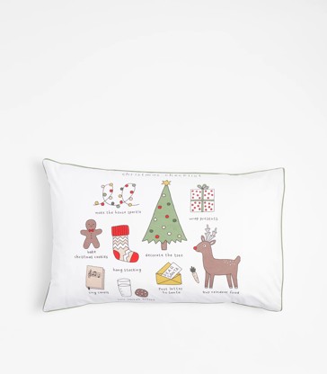 Kids Pillowcase - Christmas Checklist