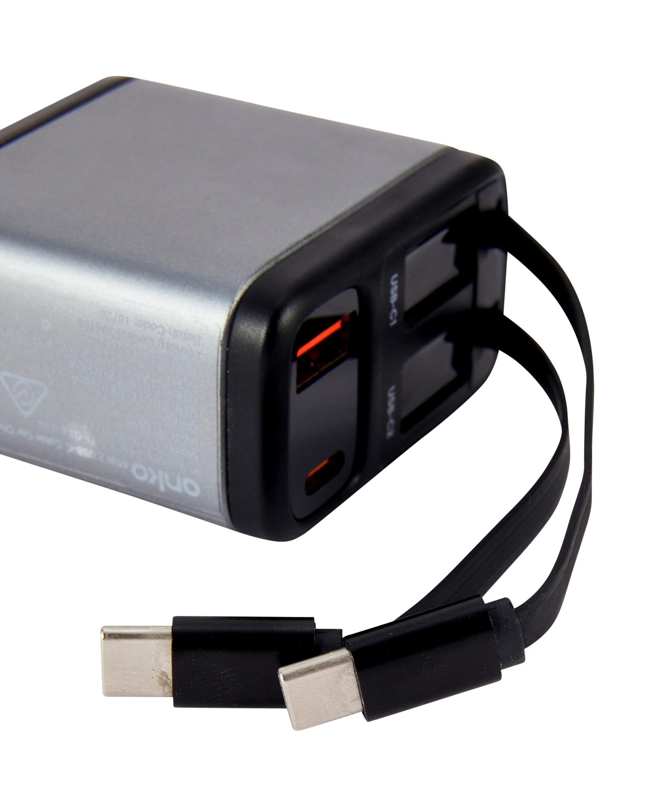 45W Dual USB-C Cable Car Charger - Anko 4 of 5