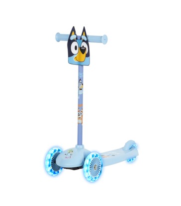 Bluey Light Up Lean & Steer Tri Scooter