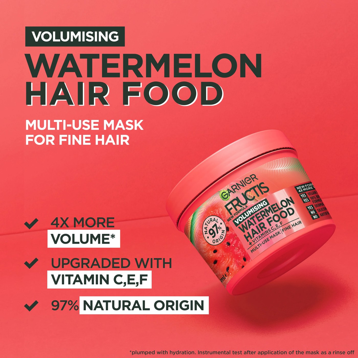 Garnier Fructis Hair Food Watermenlon 390mL 2 of 5