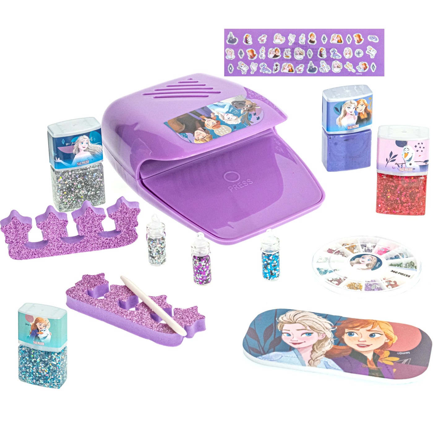 Disney Frozen 14 Piece Nail Art Set 5 of 5