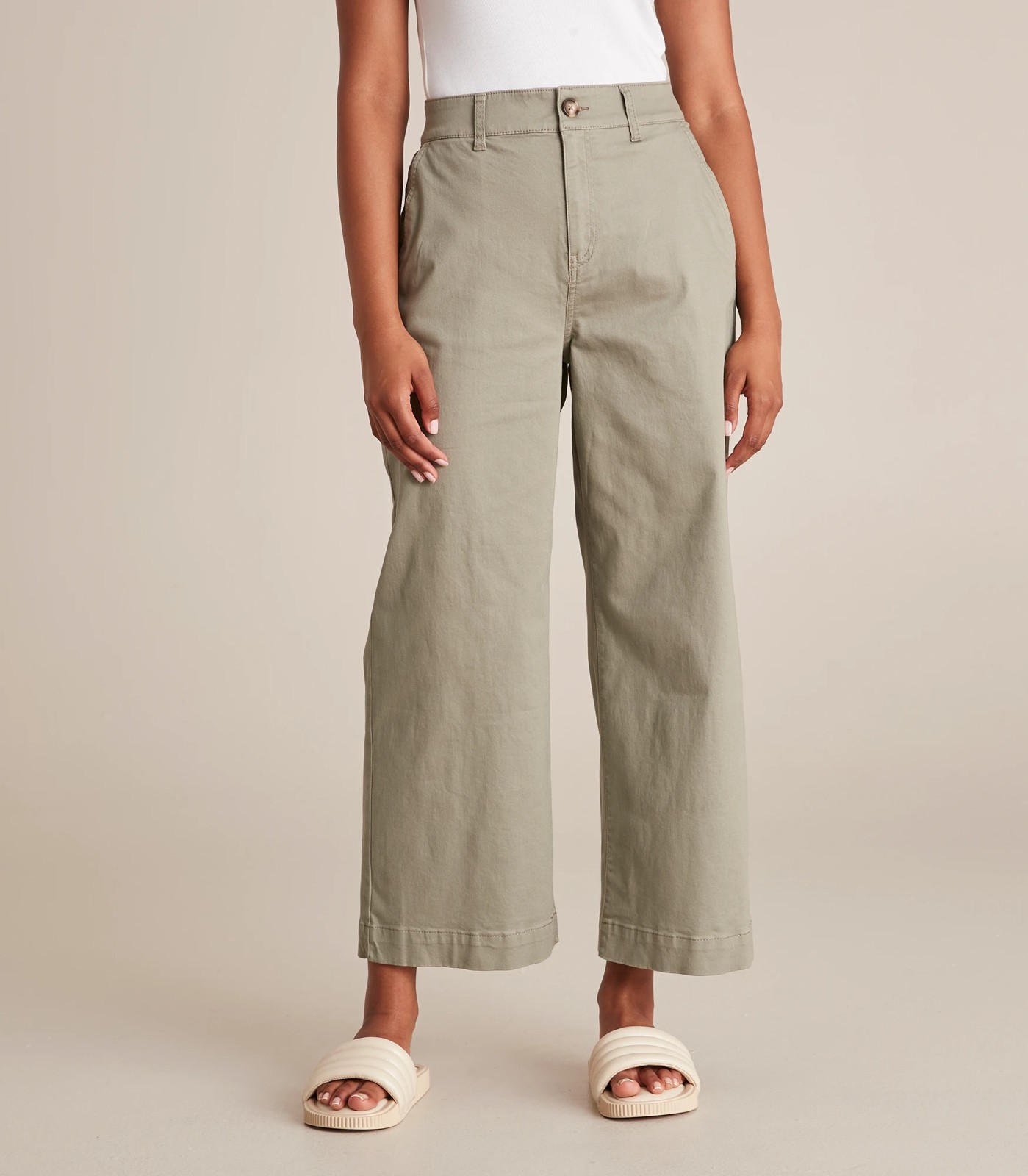 Multi-Way Stretch  Extra Slim Fit Twill Casual Pants