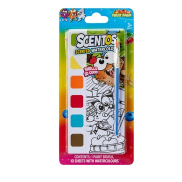 Scentos Fruit Farm Scented Watercolour Kit