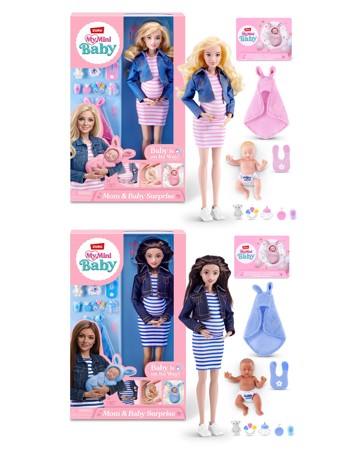 ZURU My Mini Baby Mom & Baby Surprise Doll Set - Assorted