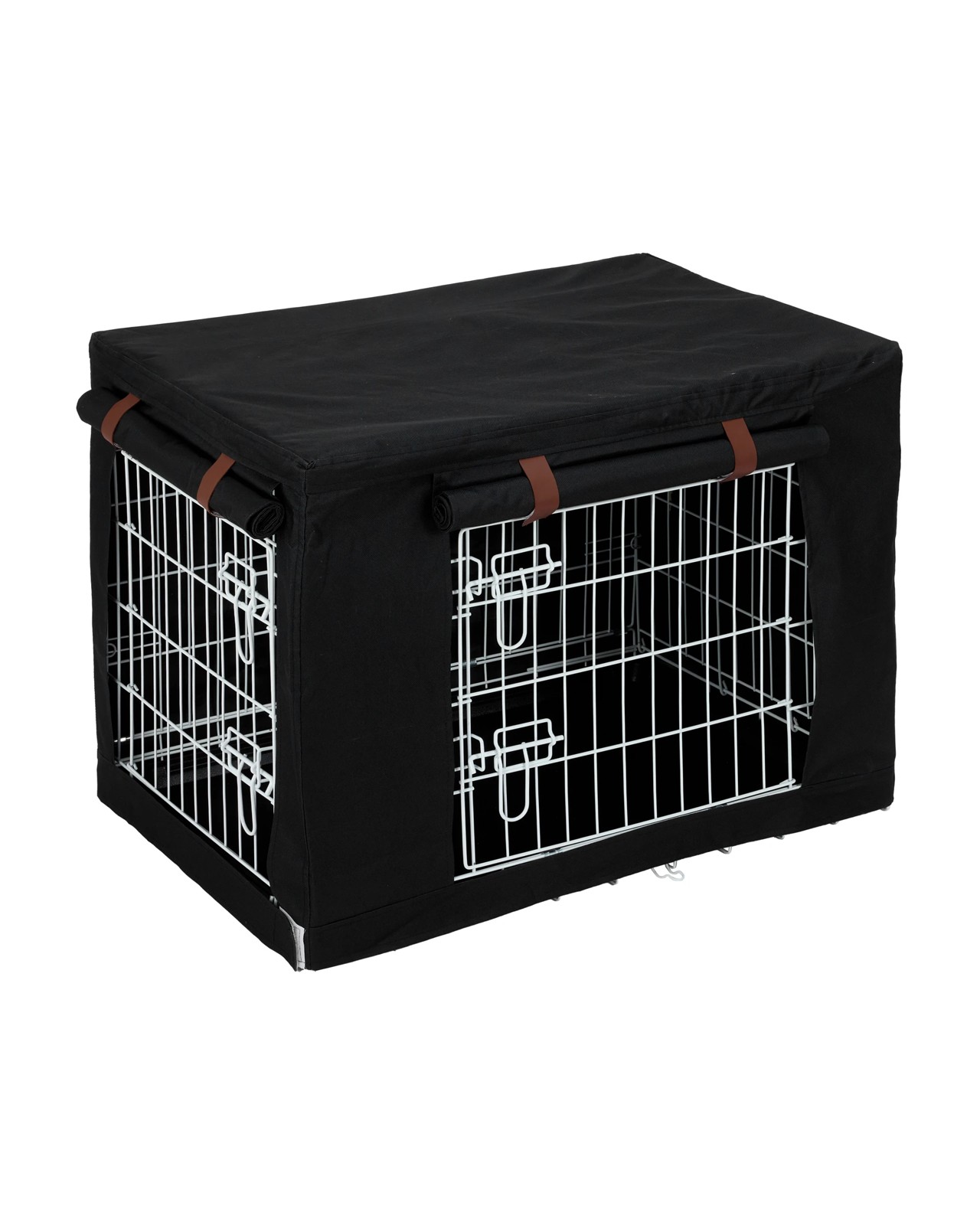 Anko Pet Crate Cover - Black, Medium 5 of 6