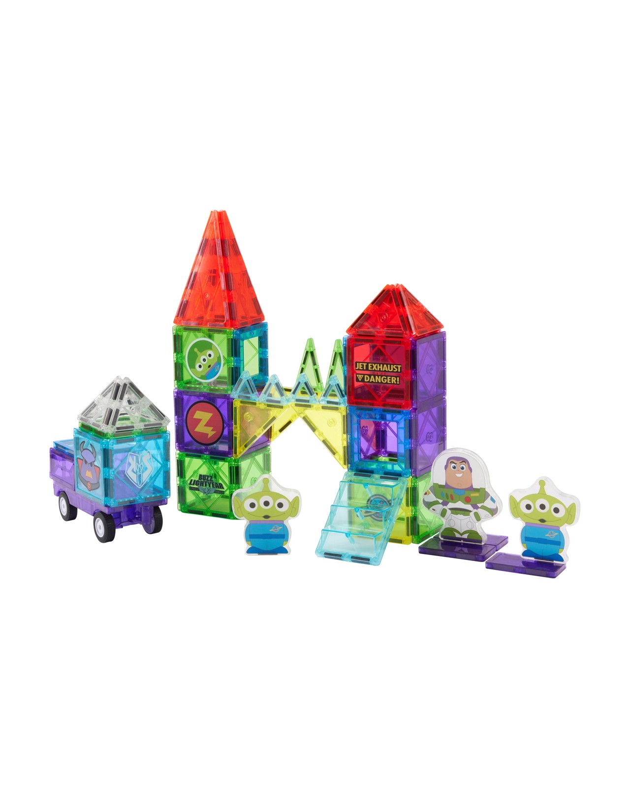 75 Piece Disney Pixar Toy Story Magnetic Tiles 2 of 6