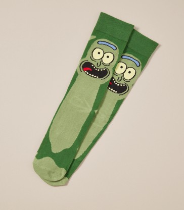 Swag Licensed Crew Socks - Rick and Morty™ Pickle Rick