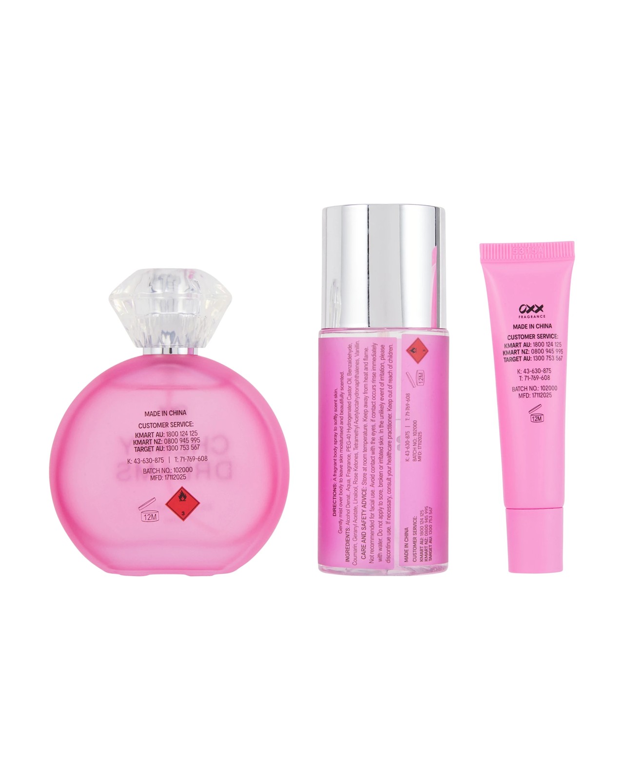 OXX Fragrance Cherry Dreams Gift Set 3 of 5