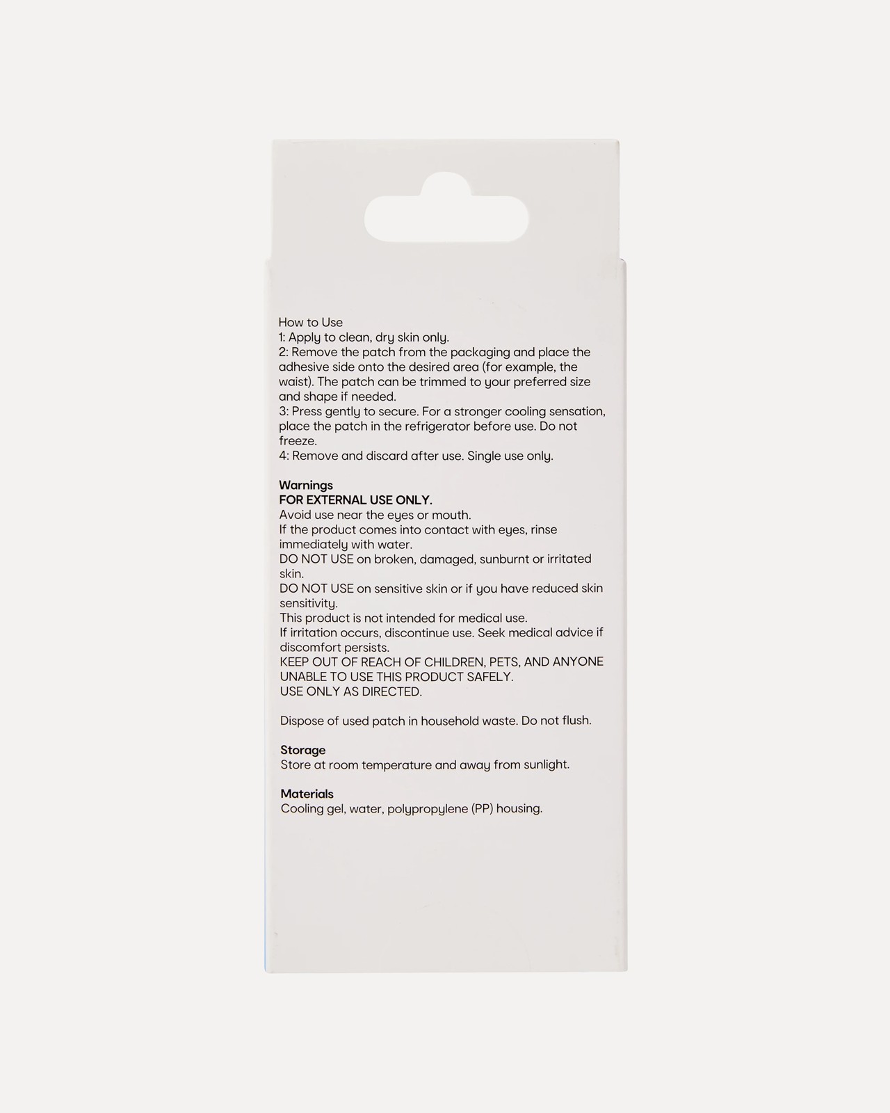 OXX Essentials 10 Pack Cooling Patches 5 of 5