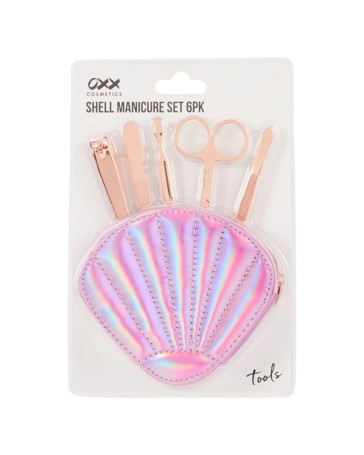 OXX Cosmetics 6 Pack Shell Manicure Set