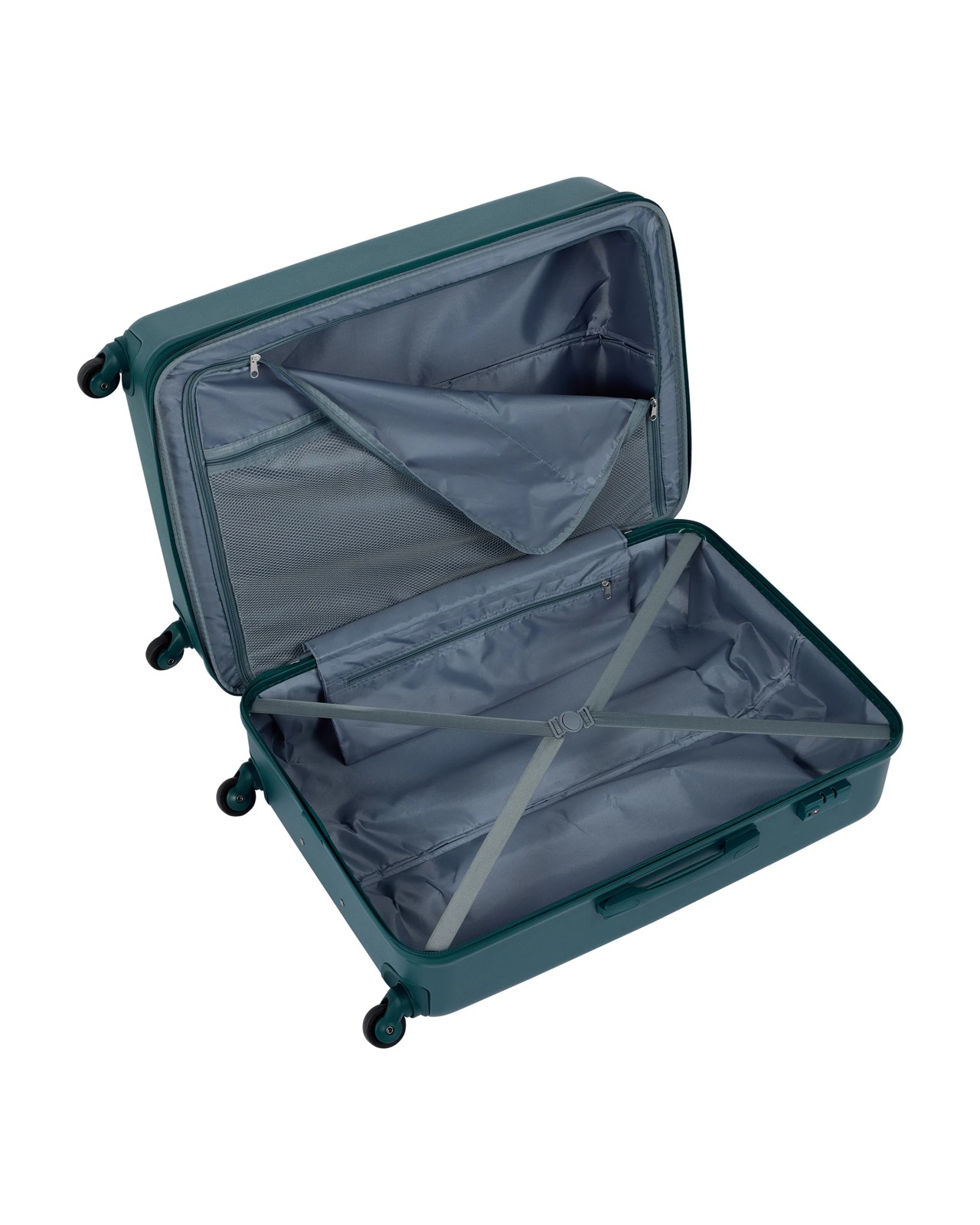 Anko 71cm Albany Hard Case 4 Wheels - Green 3 of 6