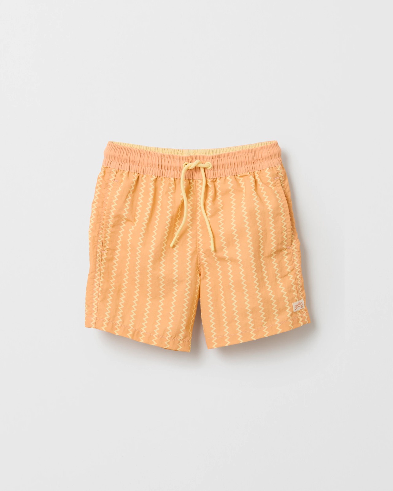 Panelled Volley Shorts - Orange 5 of 6