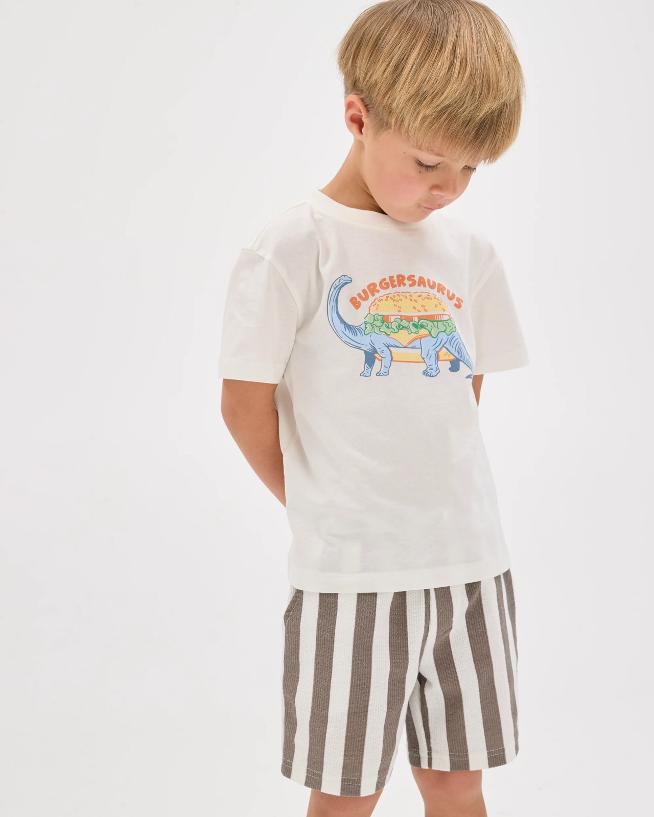 Australian Cotton 3 Pack T-Shirts - Dino Green 2 of 5