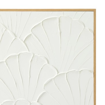 Textured Shell Framed Canvas - Anko