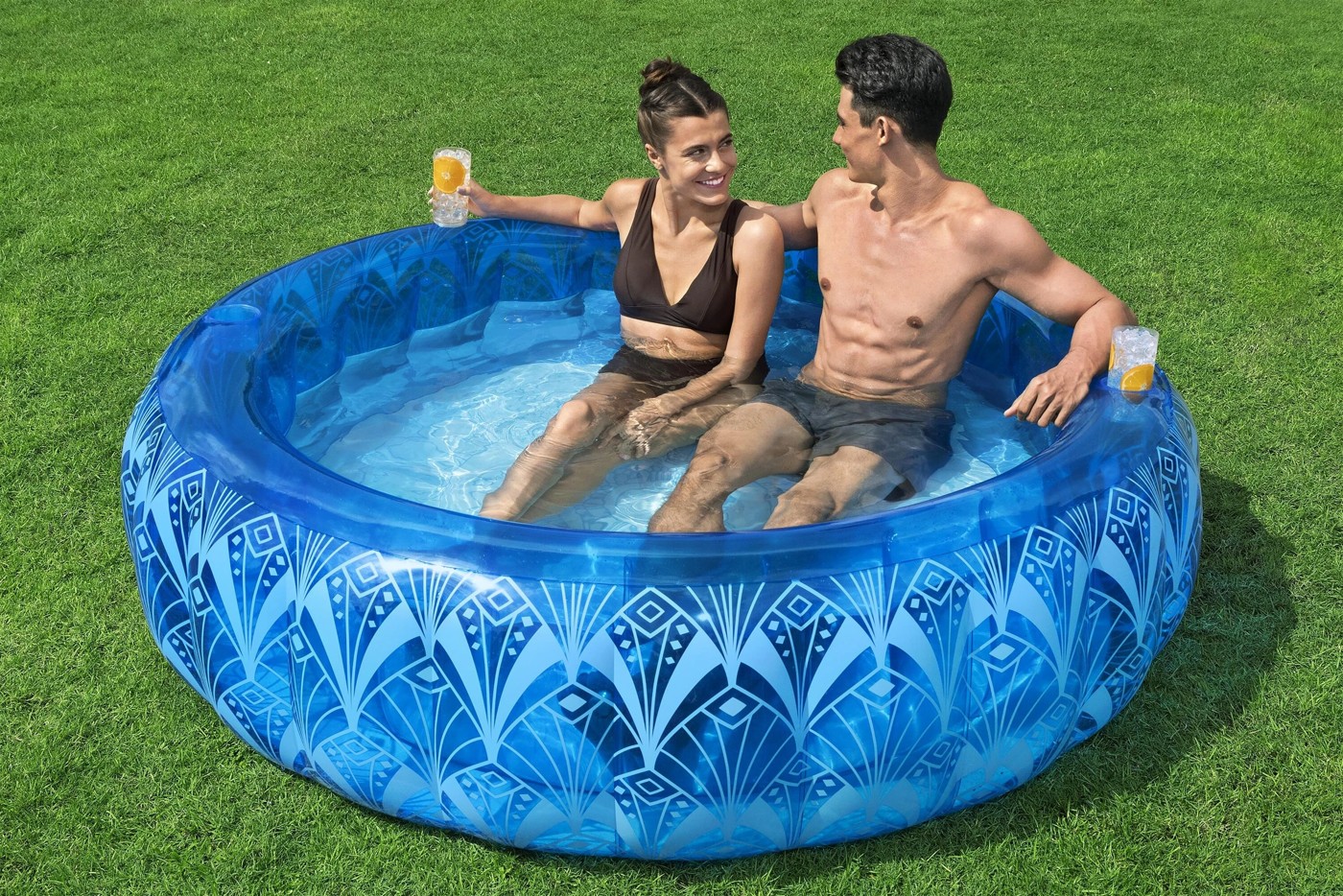 Bestway Bohemian Blue Inflatable Pool 5 of 5
