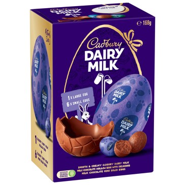 Cadbury Dairy Milk Gift Box 168g