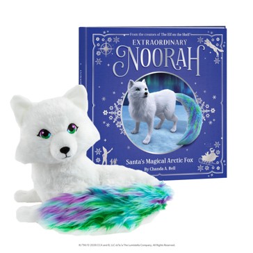 The Elf on the Shelf Extraordinary Noorah Santa's Magical Arctic Fox Book and Plush Set by Chanda A. Bell - Book