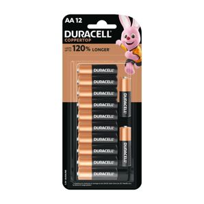 Duracell Coppertop AA 1.5V Alkaline Batteries - 12 Pack