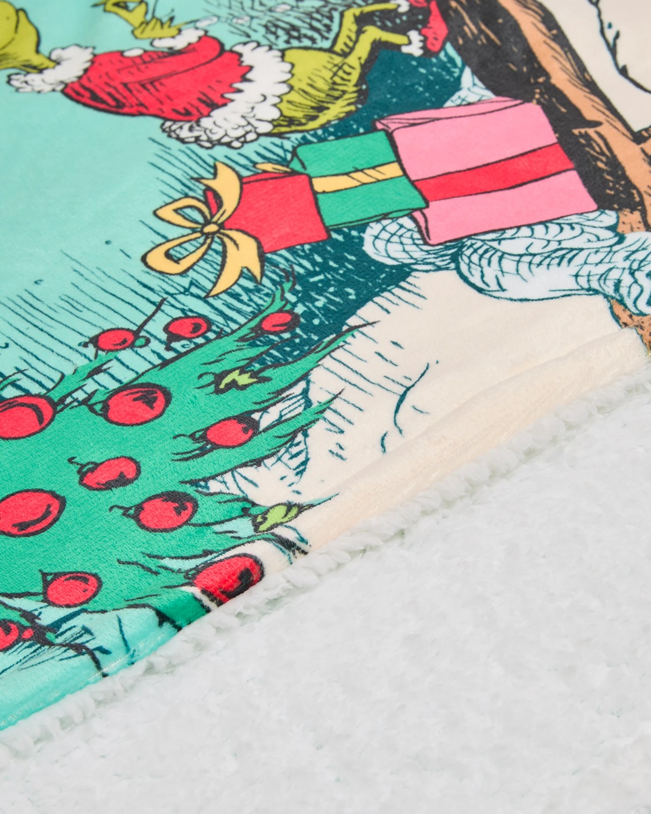 Christmas Grinch Kids Throw 3 of 4
