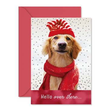 Hallmark Christmas Card - Dog