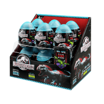 Jurassic World Captivz Science Gone Wrong Slime Egg - Assorted