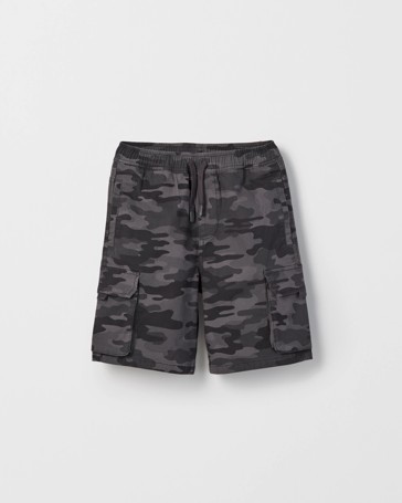 Cotton Knee Length Cargo Shorts