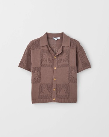 Australian Cotton Short Sleeve Knit Shirt