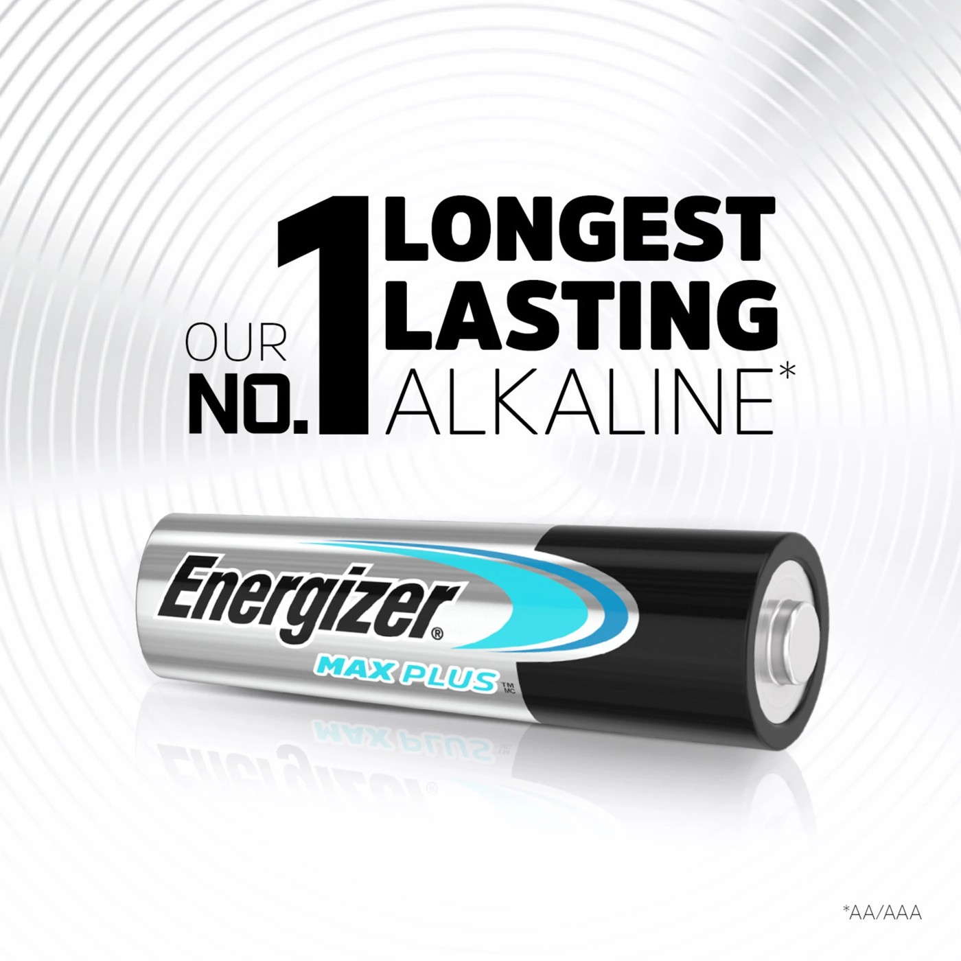 4 Pack Energizer Max Plus AA Alkaline Batteries 2 of 5