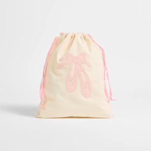 Kids Ballet Shoes Drawstring Bag product image