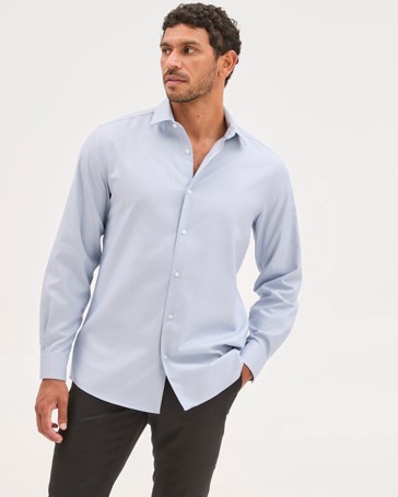 Preview Australian Cotton Micro Geo Print Shirt