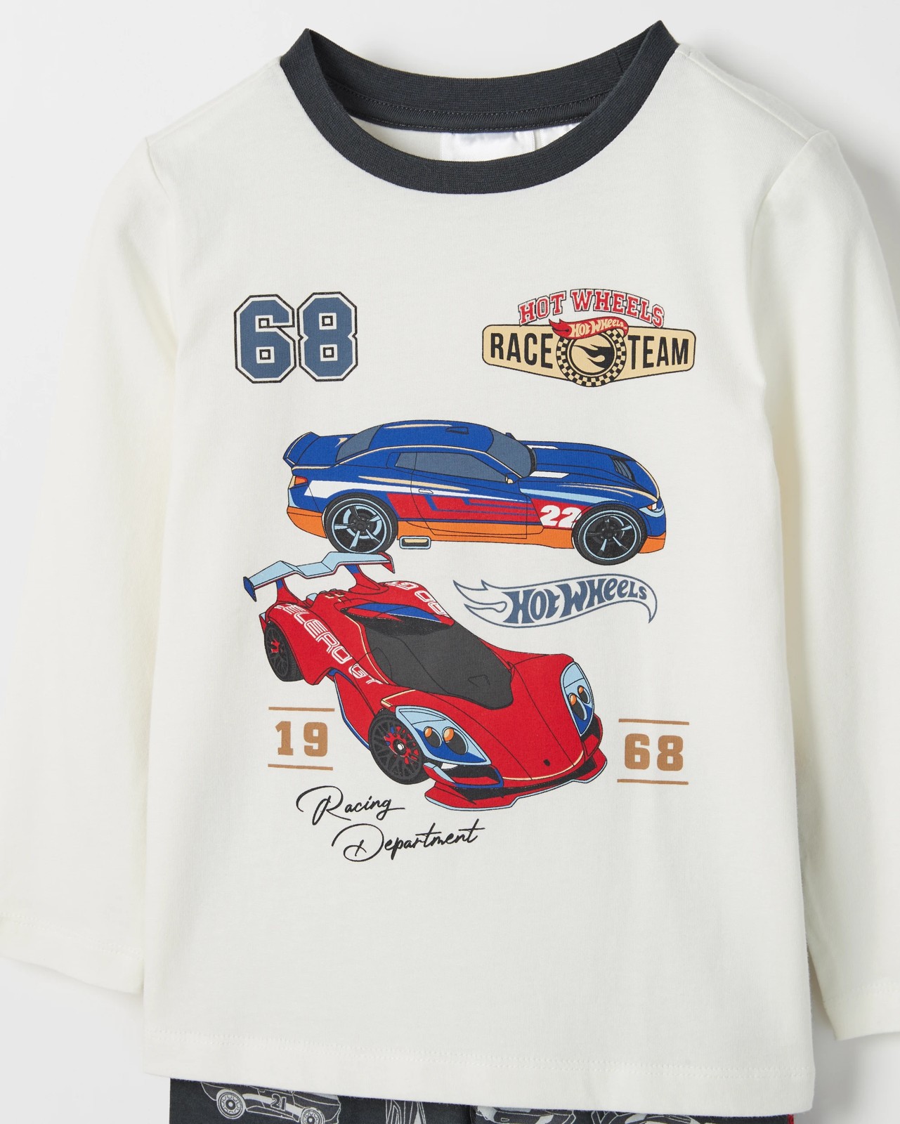 Hot Wheels Australian Cotton 2 Pack Younger Boys Pyjama Set 4 of 5