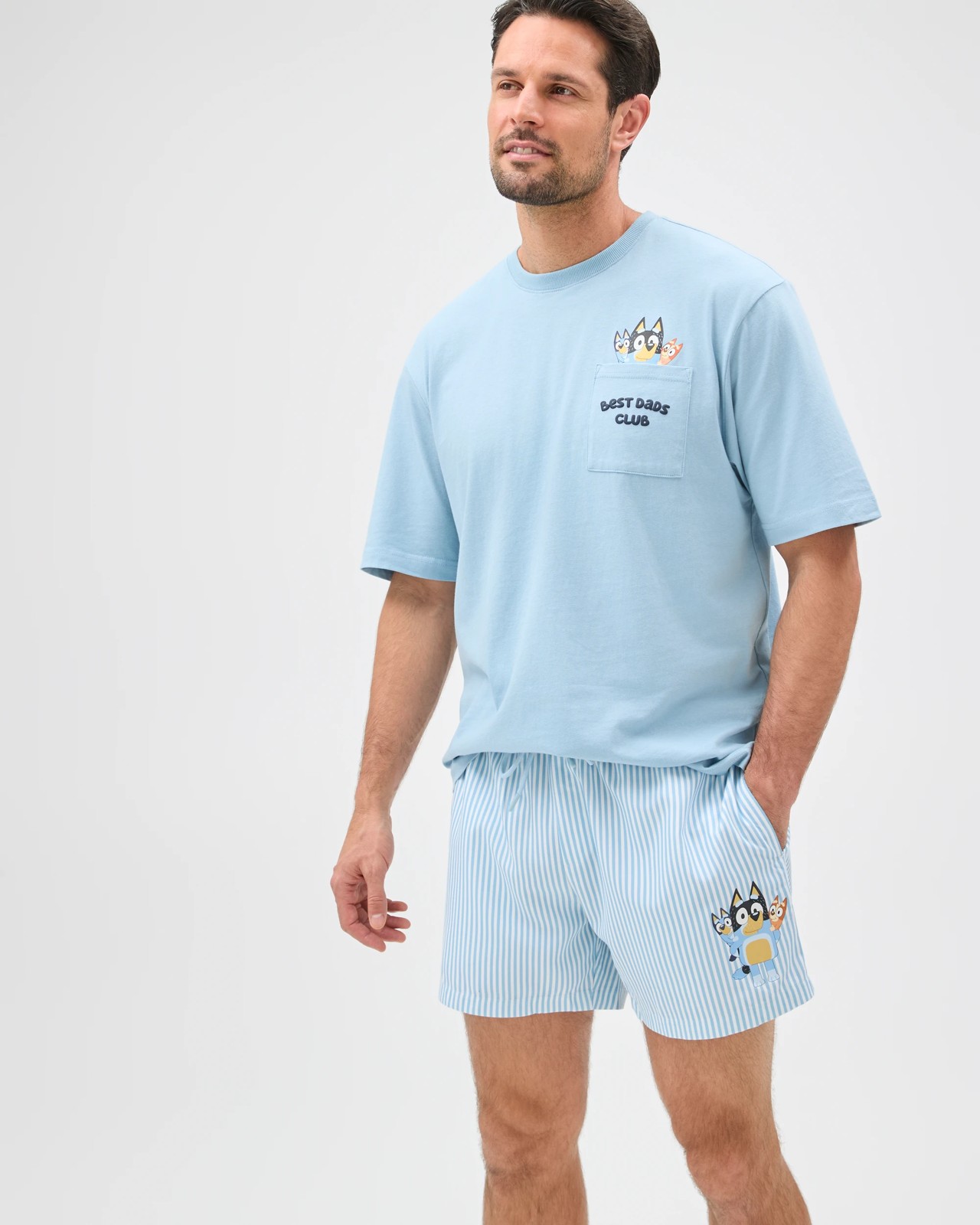Bluey Stripe Shorts 3 of 6