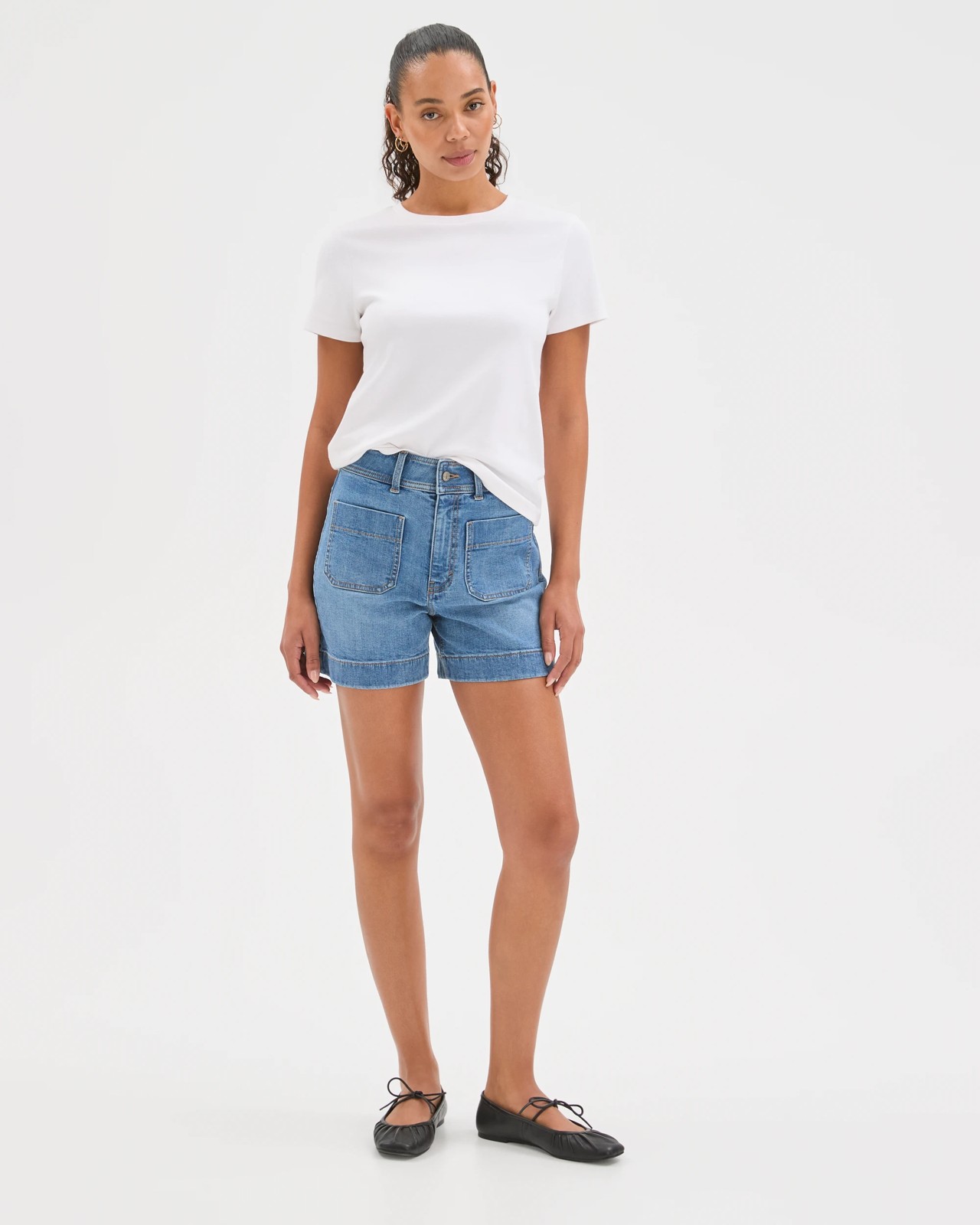 Mila Denim Shorts 2 of 6