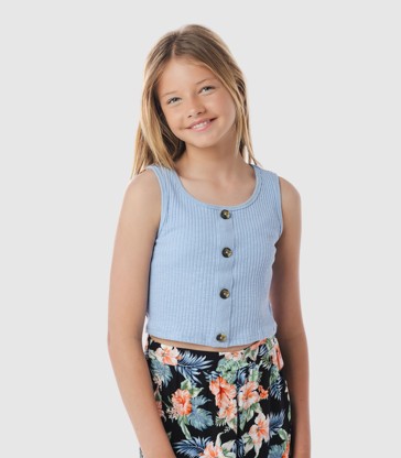 Piping Hot Rib Knit Top