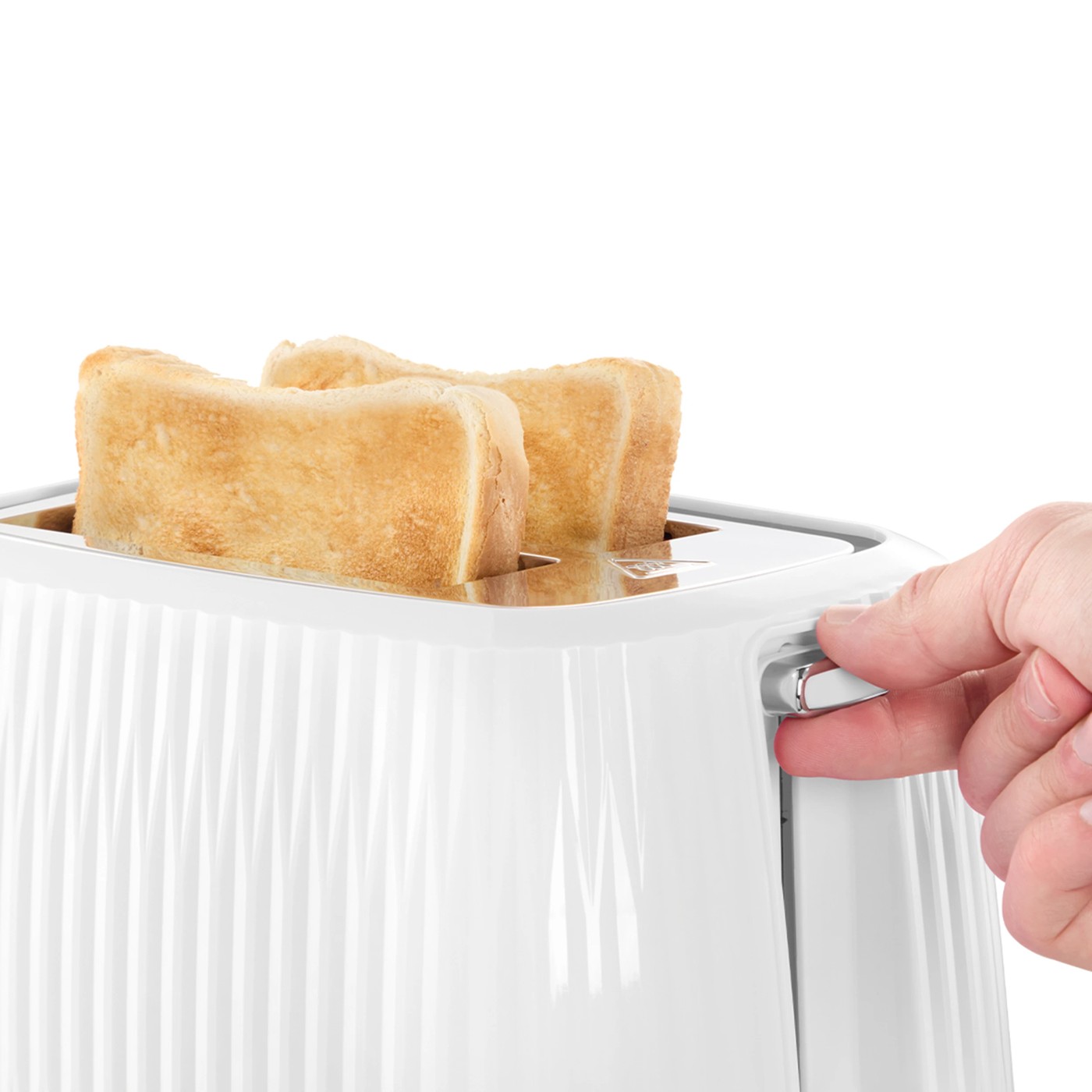 Russell Hobbs Eden 2 Slice Toaster - White 2 of 6