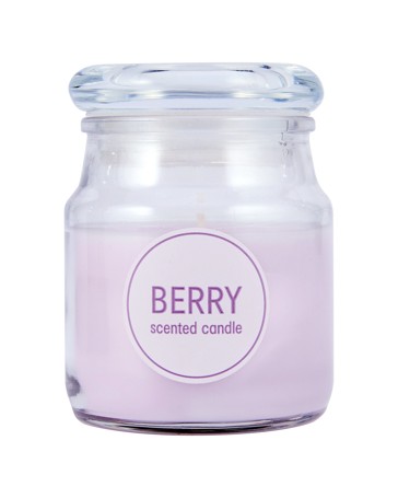 Anko Berry Glass Jar Candle