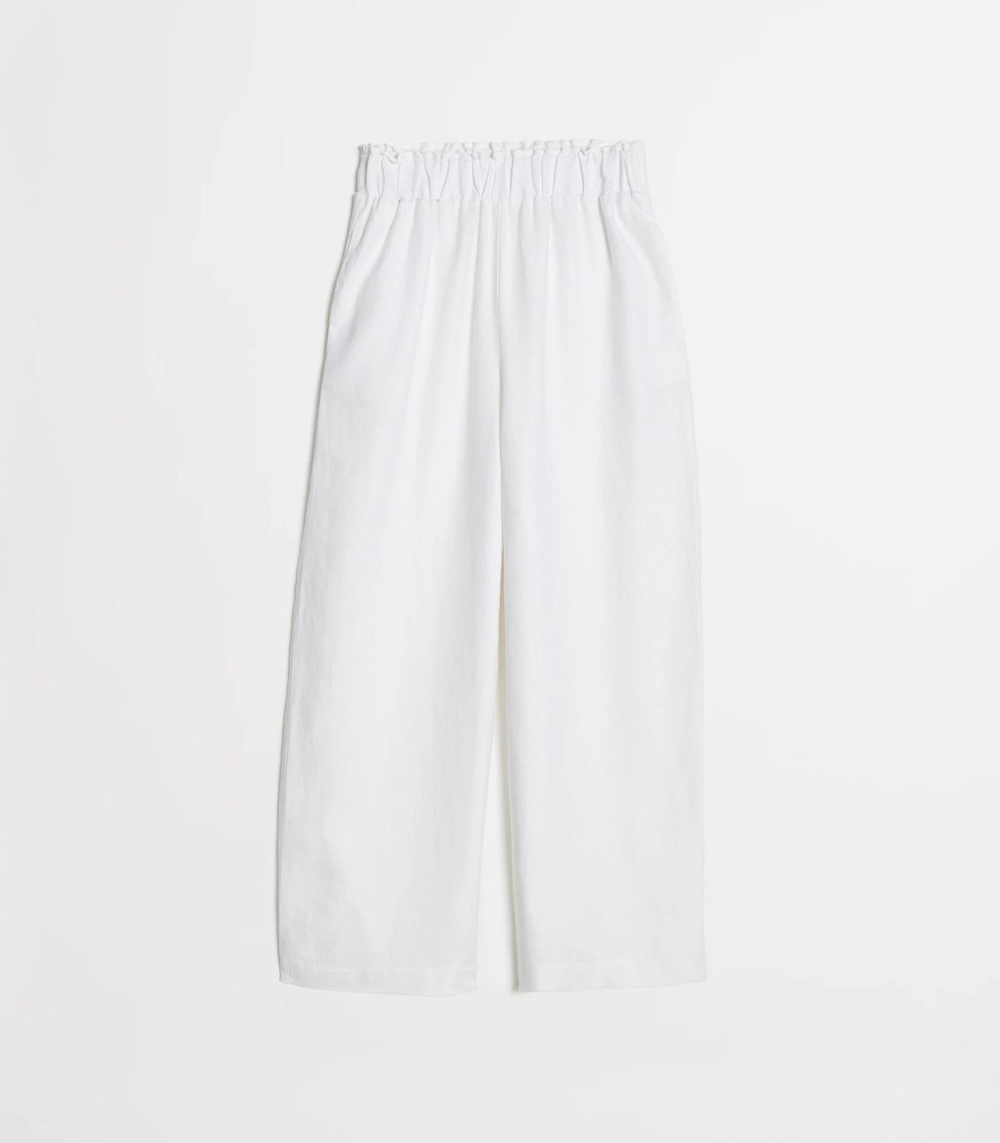 Wide-leg Pants - White - Ladies