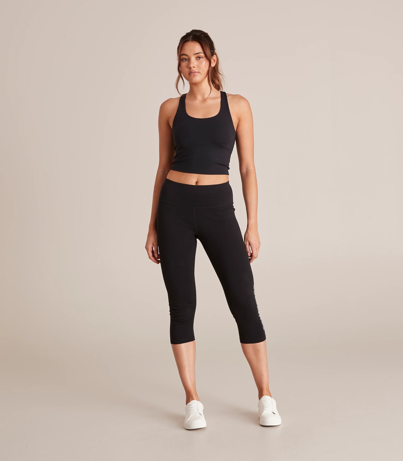 Lonsdale Women's Epping Sculpting Ankle Length Leggings Black